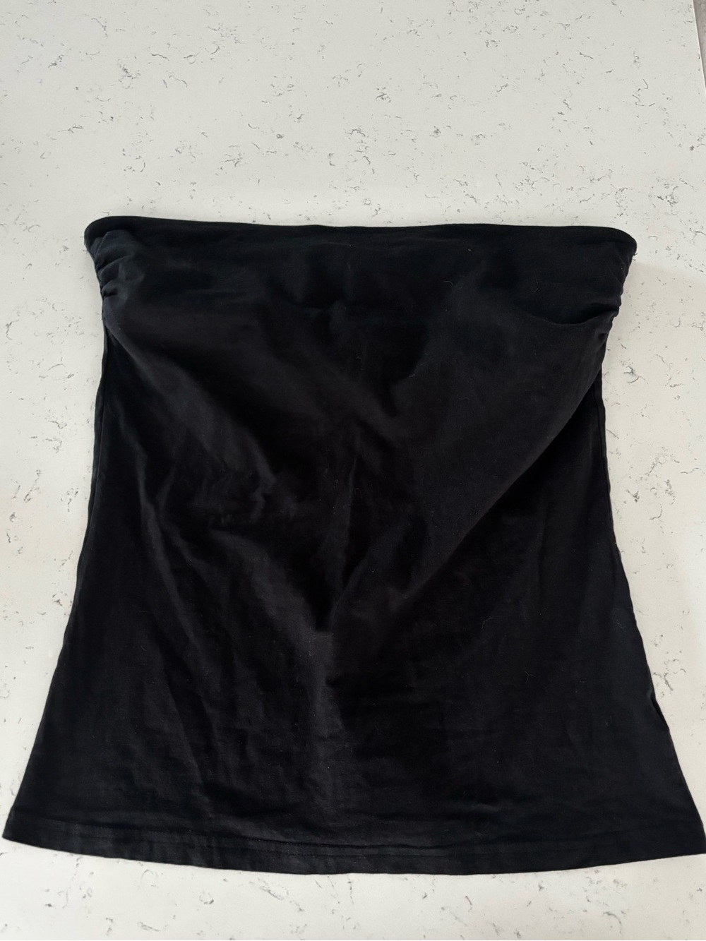 H&M Black Strapless Tube Top